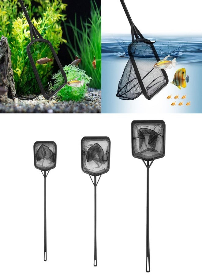 YPBEW Mutliple Type Portable Fishing Net with Long Handle Fish Tanks Landing Net Fish Tanks Tool for Cleanning Float Item - Image 2